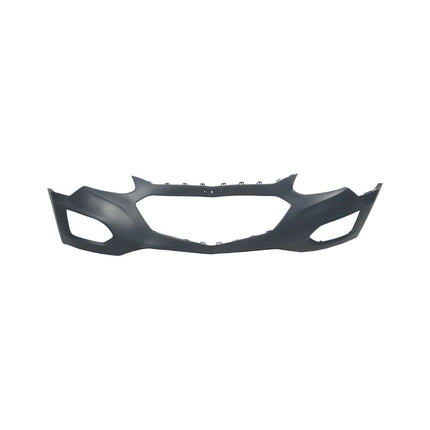 Findmall Primed Front Bumper Cover with Fog Light Holes Replacement for 2016-2017 Chevrolet Equinox, GM1014120