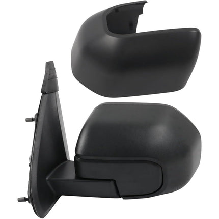 Findmall Side Mirror Assembly for 2022-2024 Maverick, Driver Side, Power, Heated, Blind Spot, 5-Pin, Textured Black