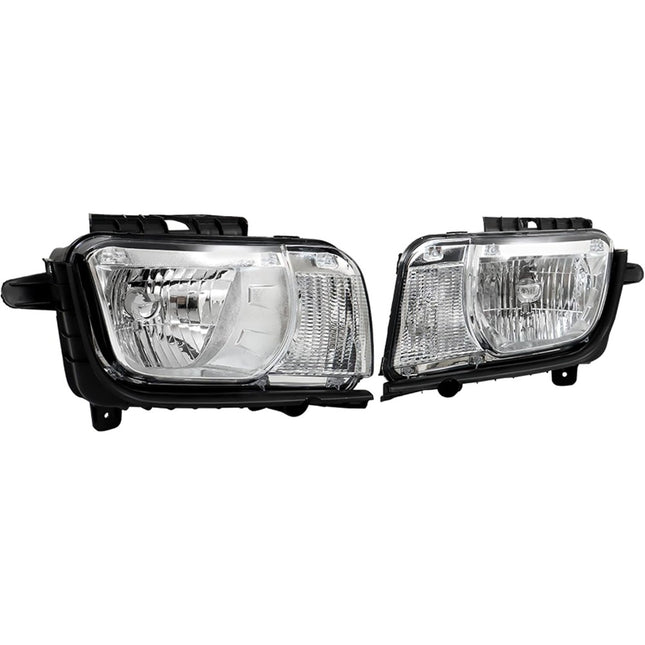 Findmall Headlight Assembly Replacement for Camaro Front LH RH