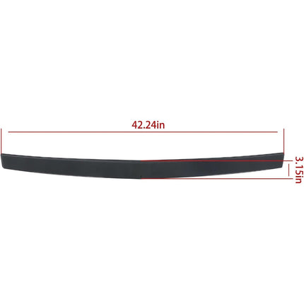 Findmall Black Front Upper Hood Grille Molding Trim Replacement for Escalade 2007-2014 15907251