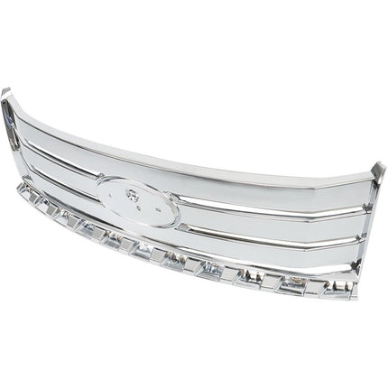 Findmall Front Upper Grille Assembly for 2007-2010 Ford Edge, Chrome