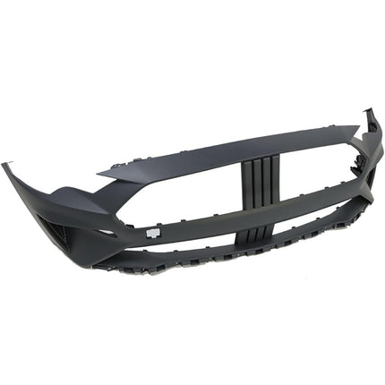 Findmall Primed Front Bumper Cover Replacement for 2018-2019 Ford Mustang, FO1000746