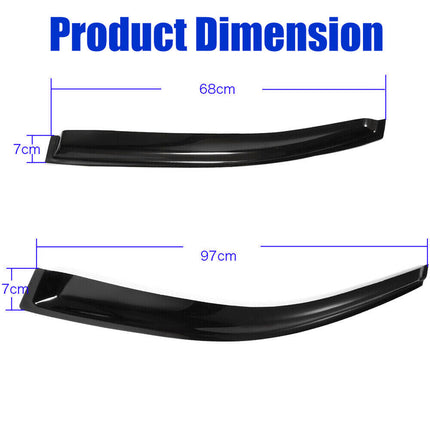 Findmall Window Visor Rain Guard Deflector Replacement for 2004-2008 Acura TSX CL8 Euro-R