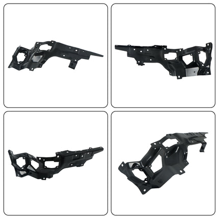 Findmall Front Bumper Bracket for 2023‑2025 Chevrolet Silverado 2500 HD and 3500 HD, Black, Right Side