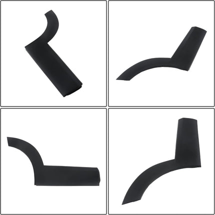 Findmall Rear Right Lower Door Molding for 2020-2023 Mazda CX-30, Black