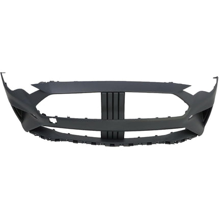 Findmall Primed Front Bumper Cover Replacement for 2018-2019 Ford Mustang, FO1000746