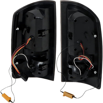 Findmall Tail Light Assemblies for 2002–2006 Dodge Ram 1500/2500/3500 Rear Left and Right, Replaces 55077348-AF and 55077347-AF