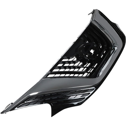 Findmall Front Upper Grille for 2015-2018 Nissan Murano, Black with Chrome Trim