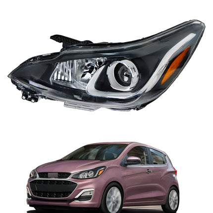 Findmall Headlight Assembly Replacement for Spark Left LH