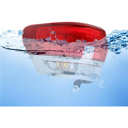 Findmall Curved Tail Light Assembly for 2014‑2020 Jeep Grand Cherokee Rear Left Driver Side, Replaces 68110016AG CH2805106