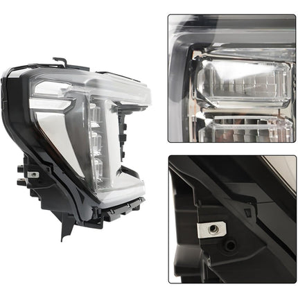 Findmall Headlight Assembly for 2021–2023 GMC Yukon XL SLE/SLT Front Right Passenger Side, Replaces 84898700
