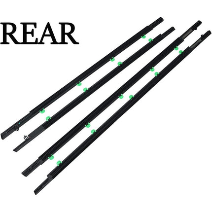 Findmall Chrome Outer Window Belt Weatherstrip Kit for 2012-2016 Honda CR-V