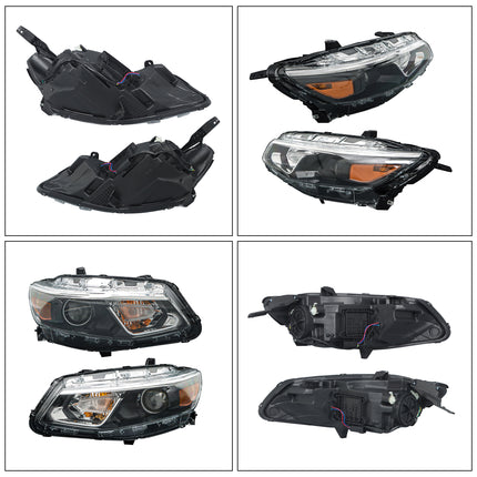 Findmall Headlight Assembly Halogen Replacement for Malibu 2016-2018