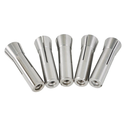 findmall 10 Pieces R8 Round Spring Collet 3, 4, 5, 6, 8, 10, 12, 14, 18 and 20mm Set New