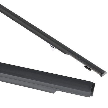 Findmall 4PCS Door Belt Molding Weatherstrip Front & Rear Set Replacement for 2007-2014 Toyota FJ Cruiser 68163-35041 68164-35041 6816235073 6816135073