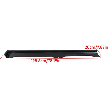 Findmall 4-Piece Rocker Panel and Cab Corner Kit for Dodge Ram 1500 2002-2008 and 2500 3500 2003-2008 Quad Cab, Black