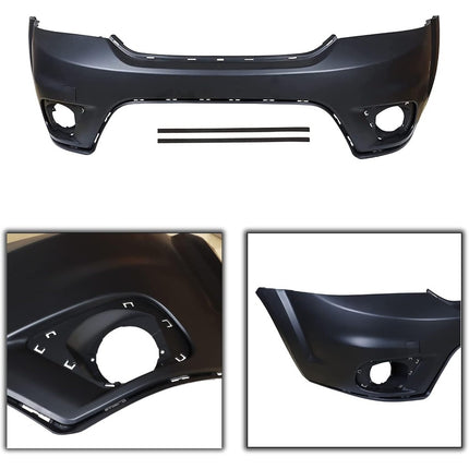 Findmall Primed Front Bumper Cover Replacement for 2011-2017 Dodge Journey, 5YB55TZZAB