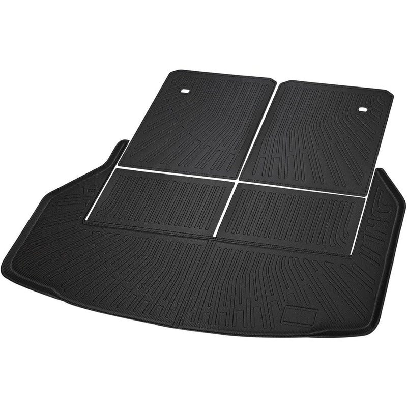 Findmall Cargo Liners Backrest Mats Replacement for Highlander 2008-2013
