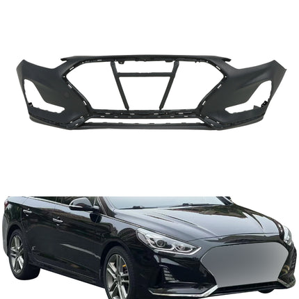 Primed Front Bumper Cover Replacement for 2019 Sonata SEL Replacement for 86511C2AA0 HY1000219 191275430217