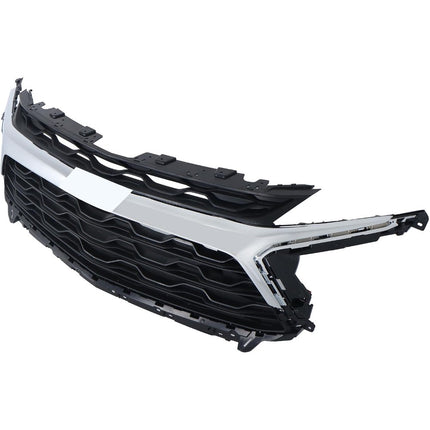 Findmall Silver and Black Front Upper Bumper Grille Replacement for Blazer LT 2023-2024