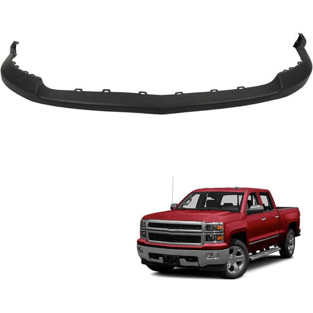 Findmall Front Upper Bumper Cover Replacement for Chevry Silverado 1500