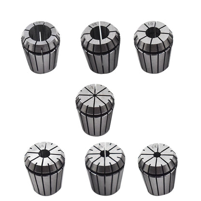 New 7pcs ER32 Collet Common Size 1/8 1/4 5/16 3/8 1/2 5/8 3/4