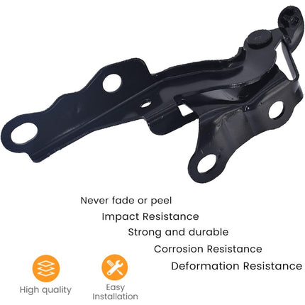 Findmall 2PCS Hood Hinges Set Black Replacement for 2003-2008 Toyota 5342012330 5341012410 TO1236140 TO1236139
