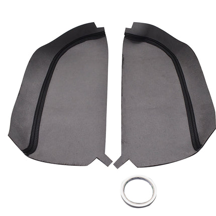 Findmall Leather Center Console Armrest Cover Skin Black Replacement for 2007-2013 Acura MDX