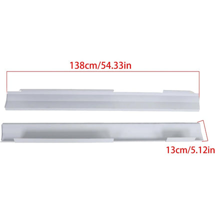 Findmall Slip-On Outer Rocker Panel Pair for 2002-2007 Jeep Liberty 4-Door