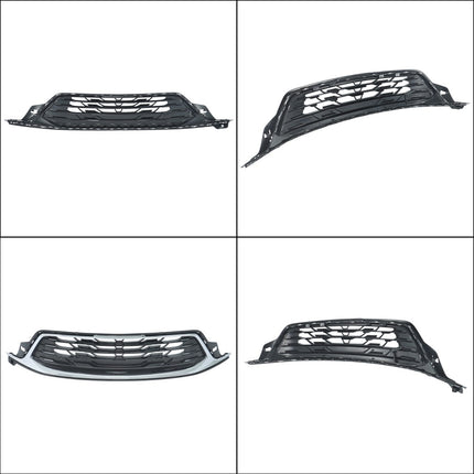 Findmall Front Upper Bumper Grille with Chrome Surround Replacement for Encore GX