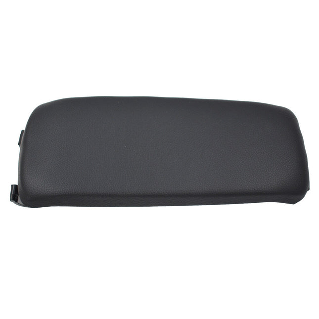 Findmall Leather Armrest Center Box Console Lid Cover Black Thin Legs Replacement for 1999-2005 A6 C5 Car 2005-2008 A4 B7 Travel Version