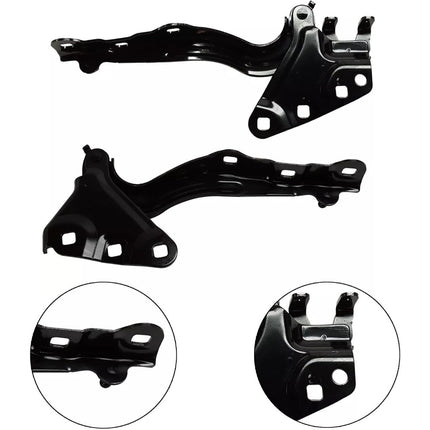 Findmall 2Pcs Hood Hinge Replacement for 2019-2021 Silverado 1500 2022 Silverado 1500 84500495 23388841 GM1236221 GM1236220