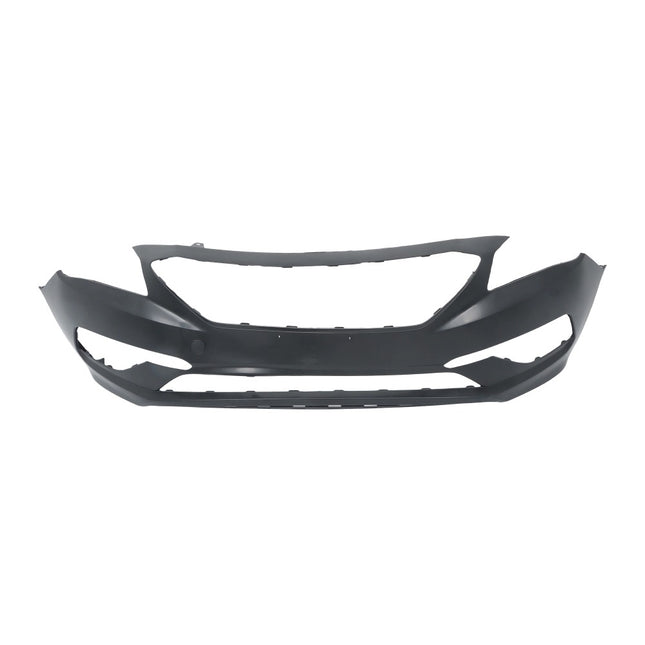 Findmall Primed Front Bumper Cover Replacement for 2015-2017 Hyundai Sonata SE, HY1000205, 86511-C2000