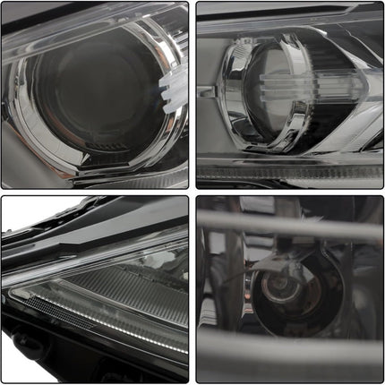 Findmall Headlight Assembly for 2017–2019 Ford Fusion Front Left Driver Side, Replaces HS7Z-13008-H