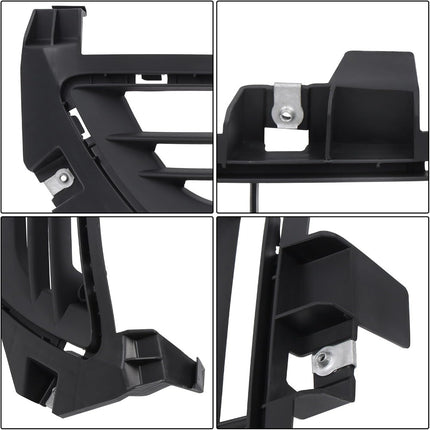Findmall Black Front Lower Bumper Grille Molding Trim Replacement for Malibu 2014-2015 GM1036160 22869137