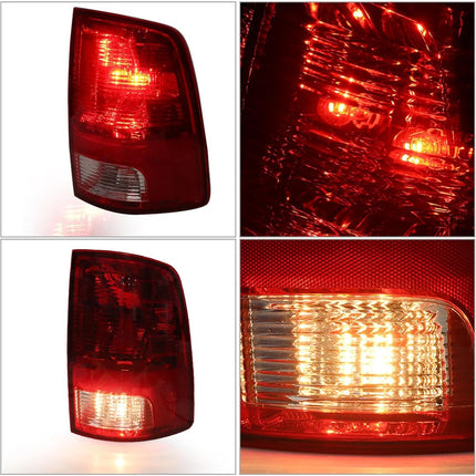 Findmall Tail Light Assembly for 2009–2018 Dodge Ram Rear Right Passenger Side, Replaces 55277414-AF