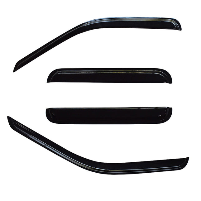 Findmall Side Window Vent Visor Rain Guard Deflector Replacement for 1999-2016 F250/350/450