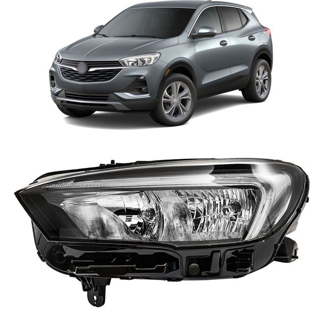 Findmall Headlight Assembly Replacement for Encore GX Left LH