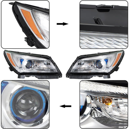 Findmall Headlights Assembly Replacement for LaCrosse 2014-2016 26672547