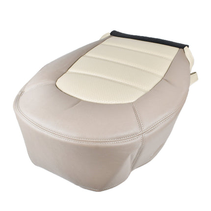 Findmall 2 Tone Tan Driver Side Leather Seat Cover Replacement for 2002 2003 2004 2005 2006 Explorer Eddie Bauer
