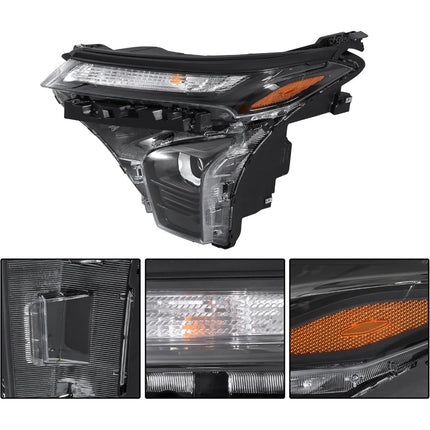 Findmall Headlight Assembly Projector w/o DRL Left Side LH Replacement for Trax LS RS 2024-2025