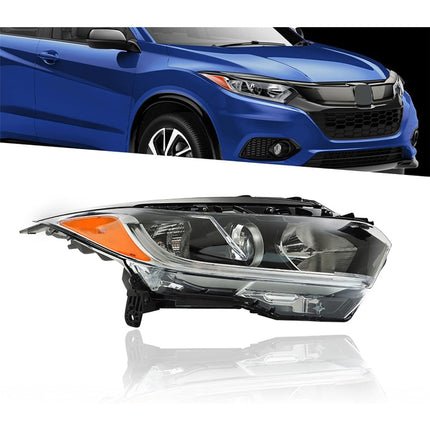 Findmall Headlight Assembly for 2019–2021 Honda HR-V Front Right Passenger Side, Replaces 33100-T7A-A31