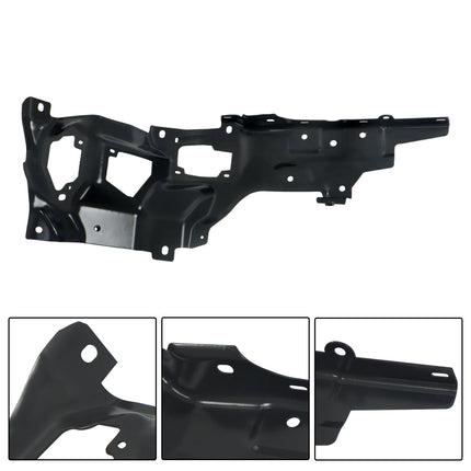 Findmall Front Bumper Bracket for 2023‑2025 Chevrolet Silverado 2500 HD and 3500 HD, Black, Left Side