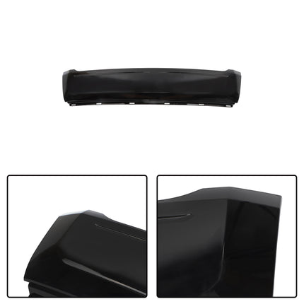 Findmall 3-Piece Glossy Black Front Upper Center and Lower Bumper Grille Set Replacement for Edge 2011-2014