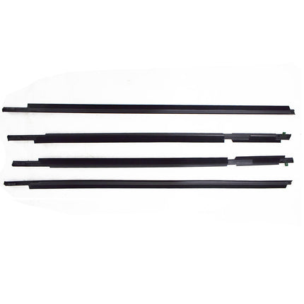 Findmall Outer Window Weatherstrip Kit for 2003-2009 Lexus GX470 & Toyota Prado, 4-Piece