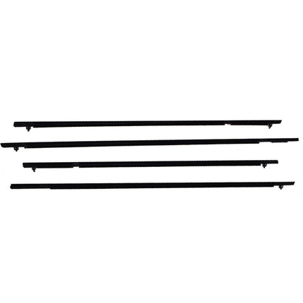Findmall Window Belt Weatherstrip Kit for 2006-2011 Honda Civic Sedan, 4-Piece