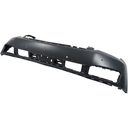 Findmall Primed Front Bumper Cover with Parking Sensor Holes Replacement for 2015-2020 Chevrolet Tahoe Suburban, GM1000974, 23320623
