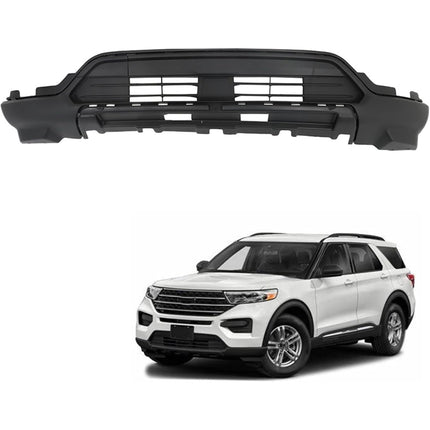 Findmall Front Lower Bumper Cover without Sensor Holes Replacement for 2020-2022 Ford Explorer