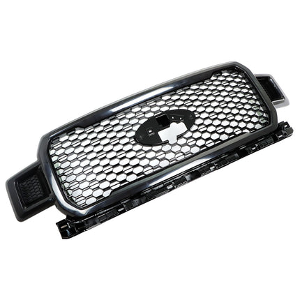 Findmall Front Bumper Radiator Grille Assembly Matt Black without Base Rail Replacement for 2018-2020 F150 Pickup 4-Door JL3Z8200SF