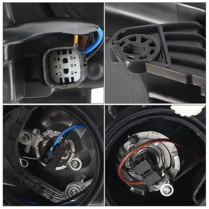 Findmall Driver Side Headlights Assembly Halogen Replacement for Malibu 2019 Housing Chrome Lamp LH 1PC 84494361